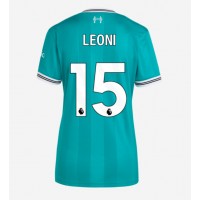 Liverpool Giovanni Leoni #15 Tretí Ženy futbalový dres 2025-26 Krátky Rukáv